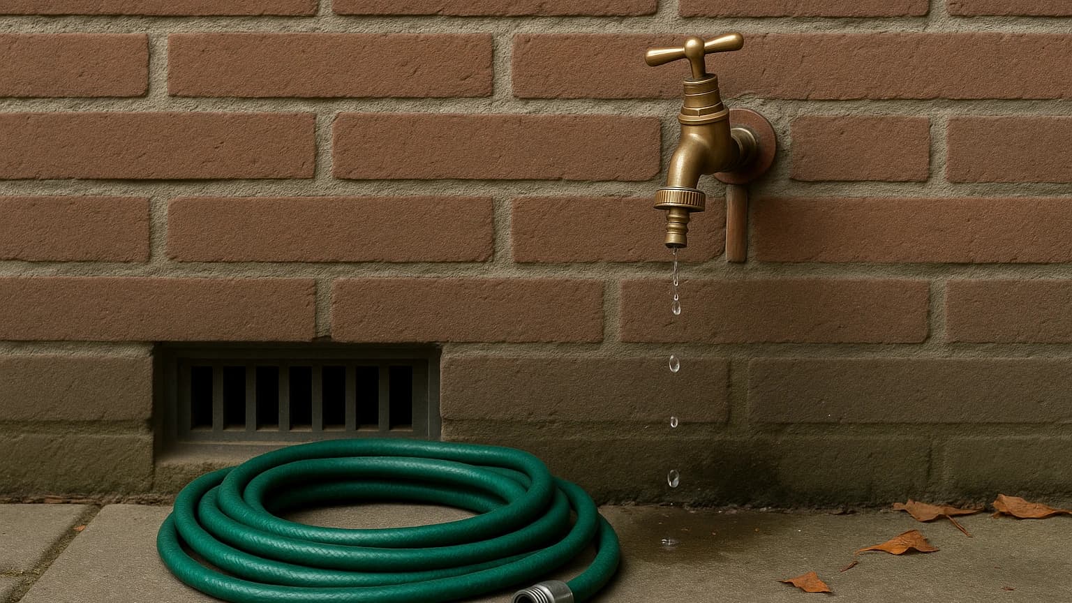 Buitenkraan en waterleiding vorstvrij maken: wanneer en hoe