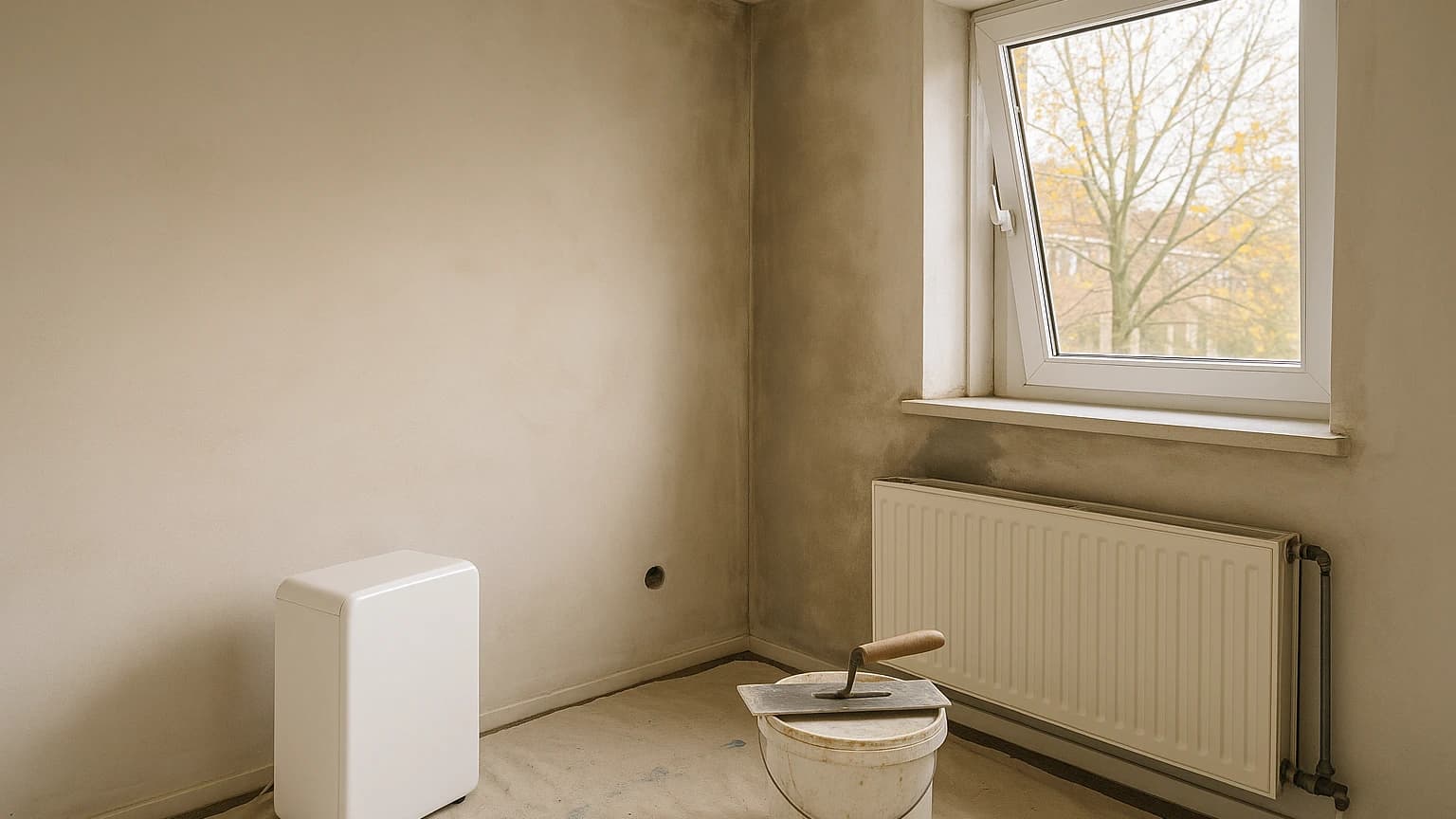 Stucwerk in herfst of winter: wanneer wel en wanneer niet?